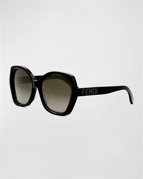 fendi 63mm butterfly sunglasses|fendi unisex sunglasses.